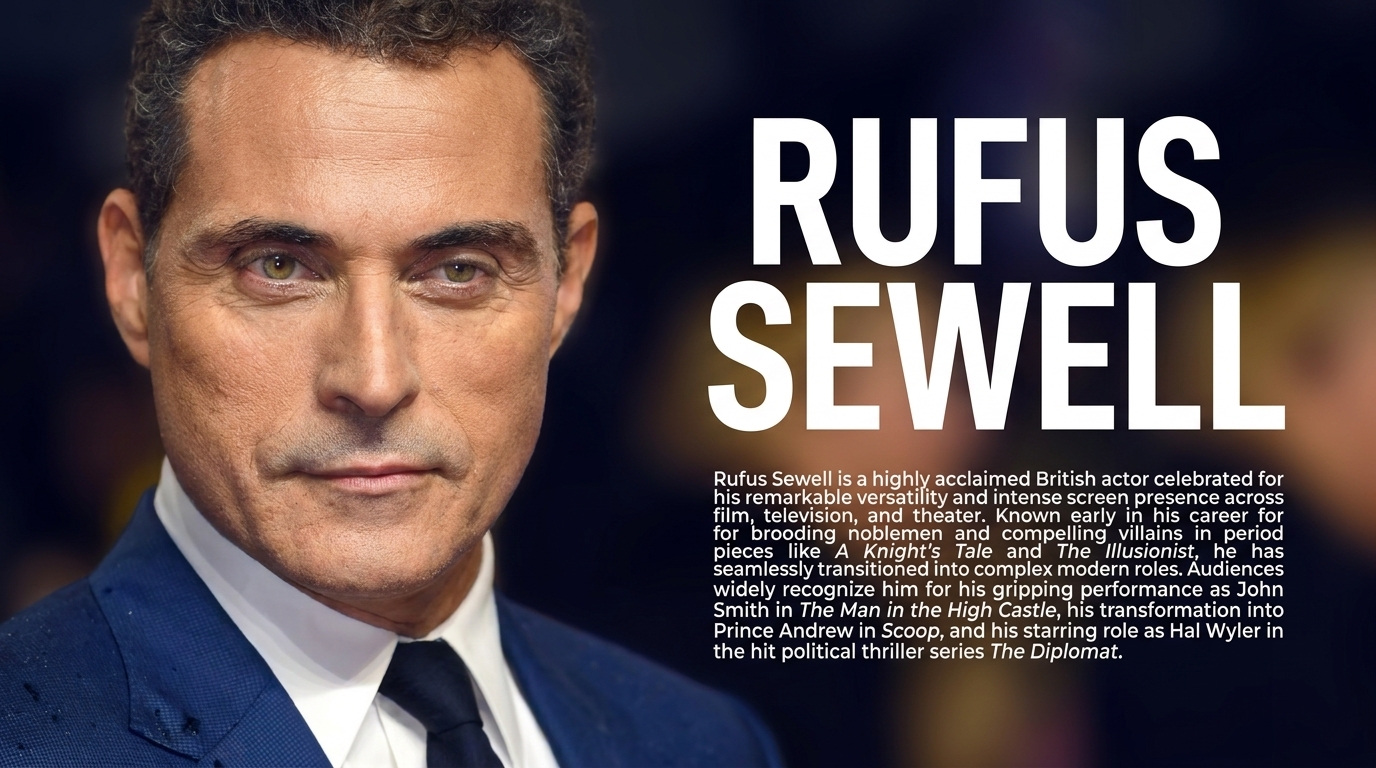 Rufus Sewell 2026: The Enduring Charm and Depth of a British Acting Powerhouse
